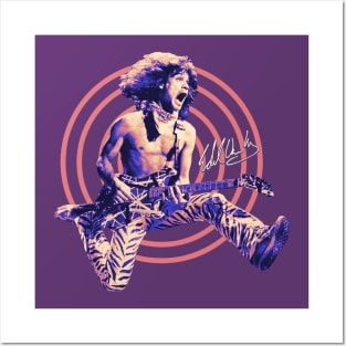 Van Halen Classic Jumping Signature Posters and Art